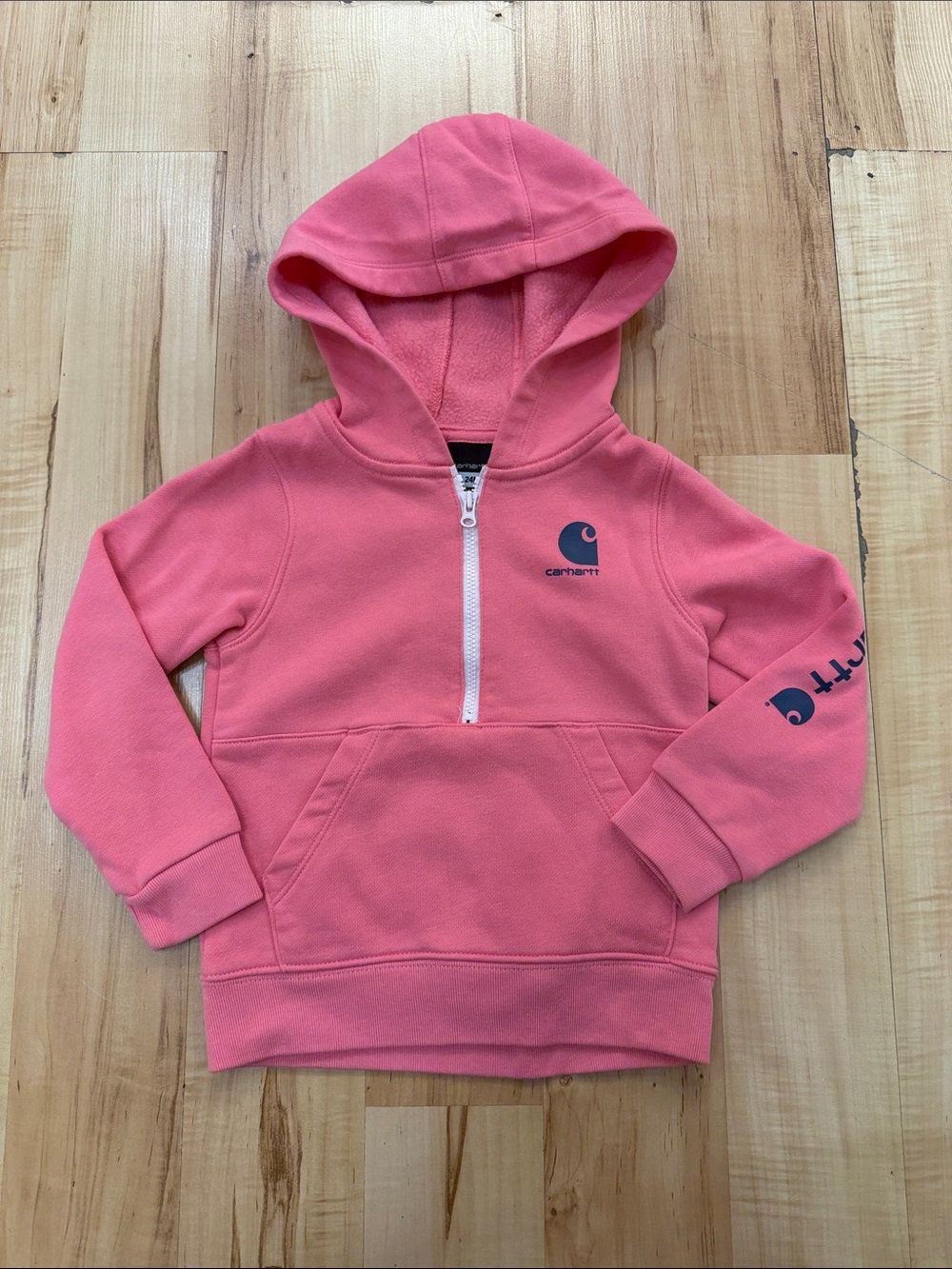Carhartt Pink Hooded Sweatshirt 24M